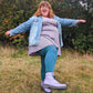 120 Denier Tights - Blueberry Muffin - Snag