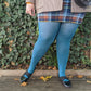 120 Denier Tights - Blueberry Muffin - Snag