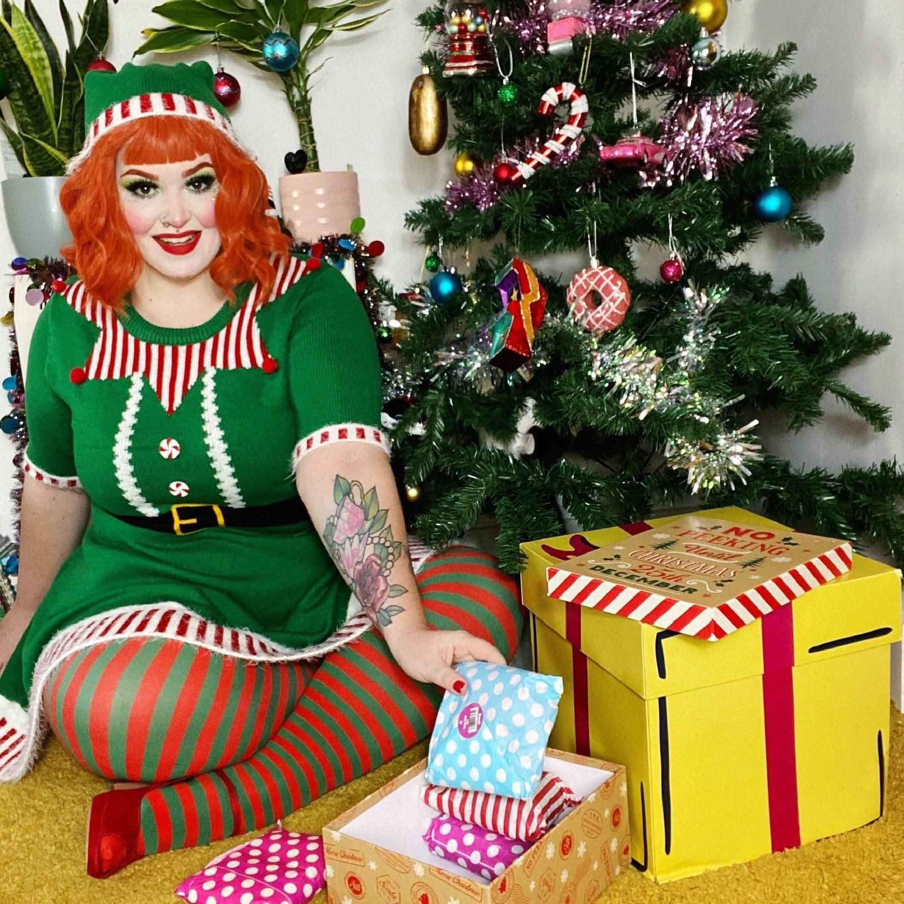 120 Denier Tights - Elf - Snag