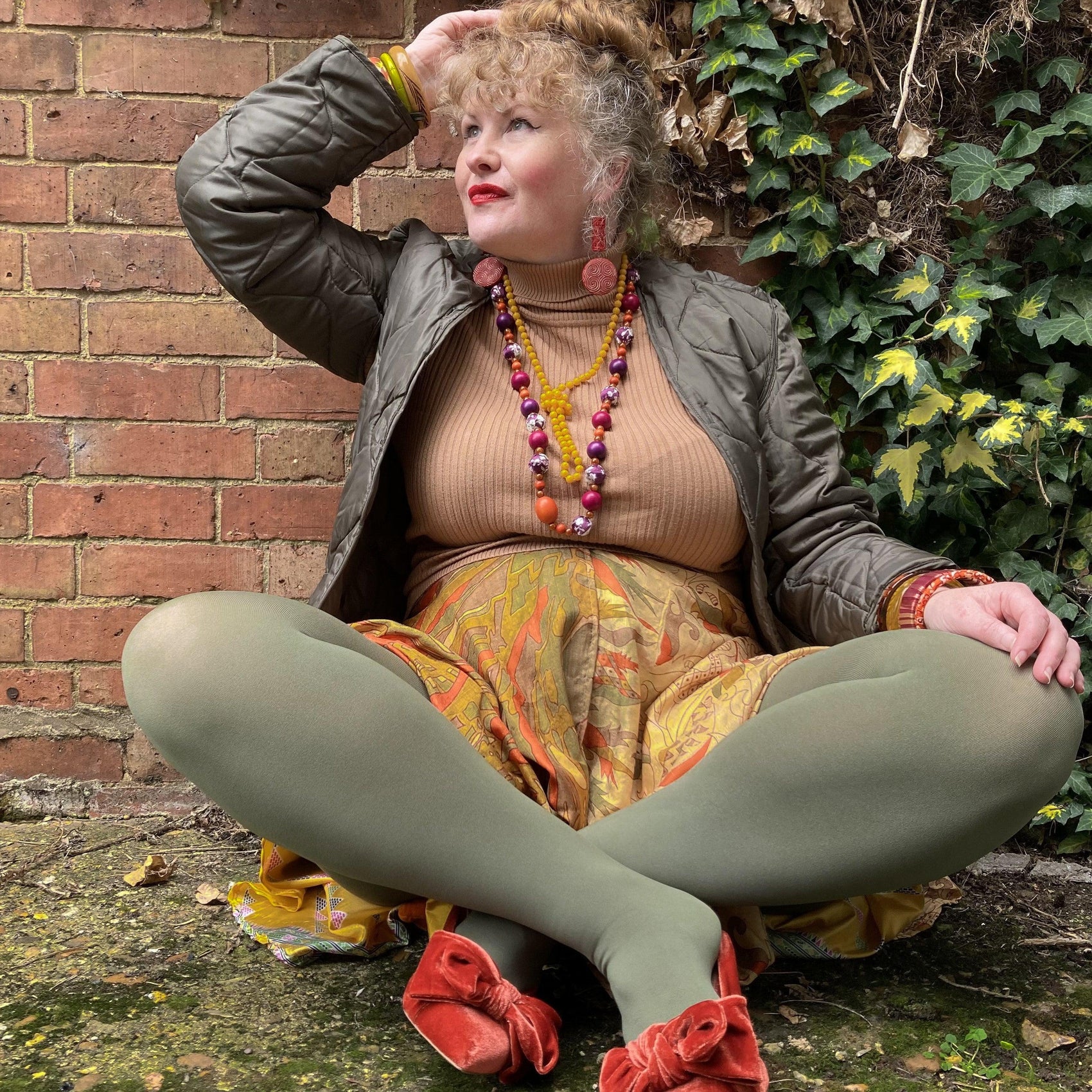 120 Denier Tights - Thicket - Snag