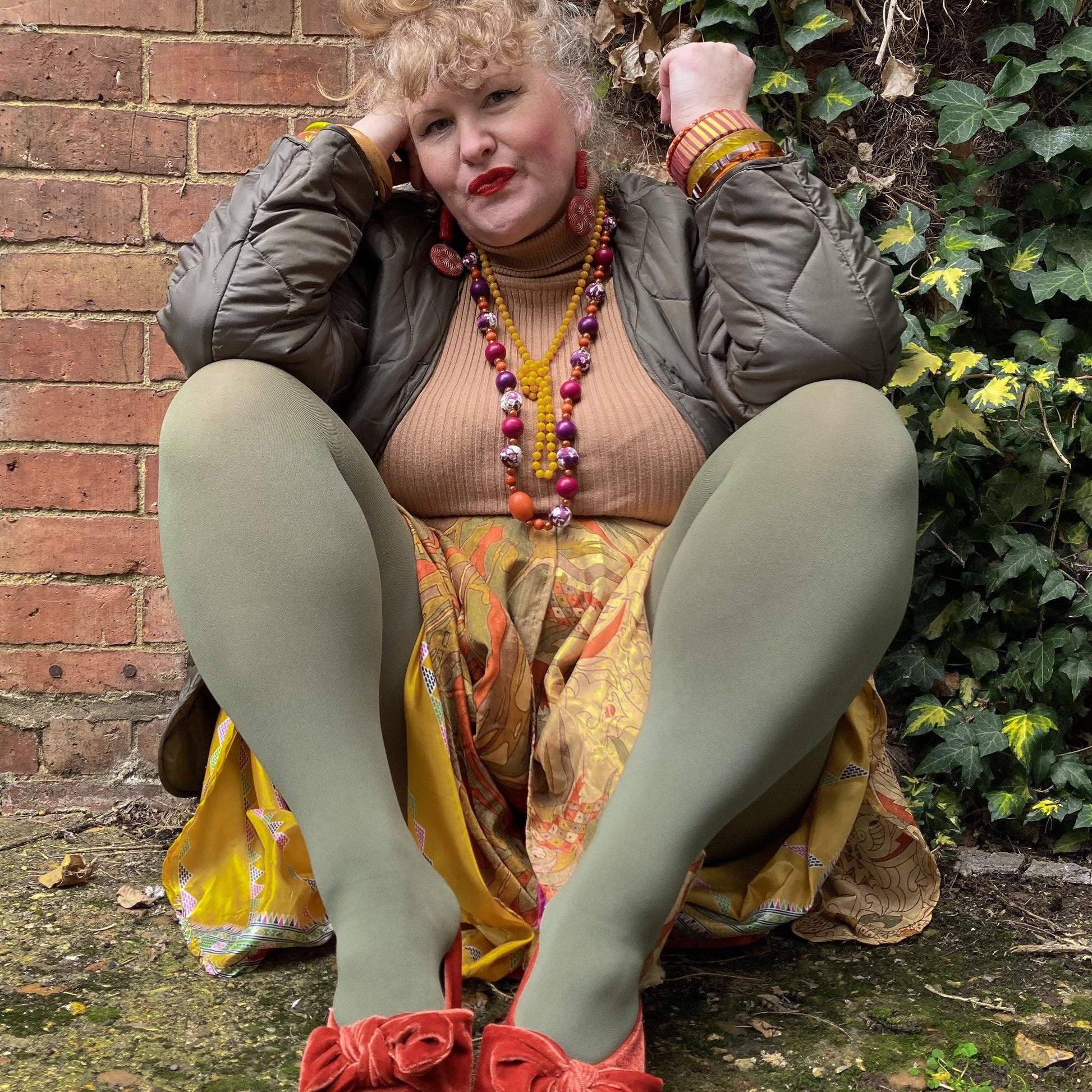 120 Denier Tights - Thicket - Snag