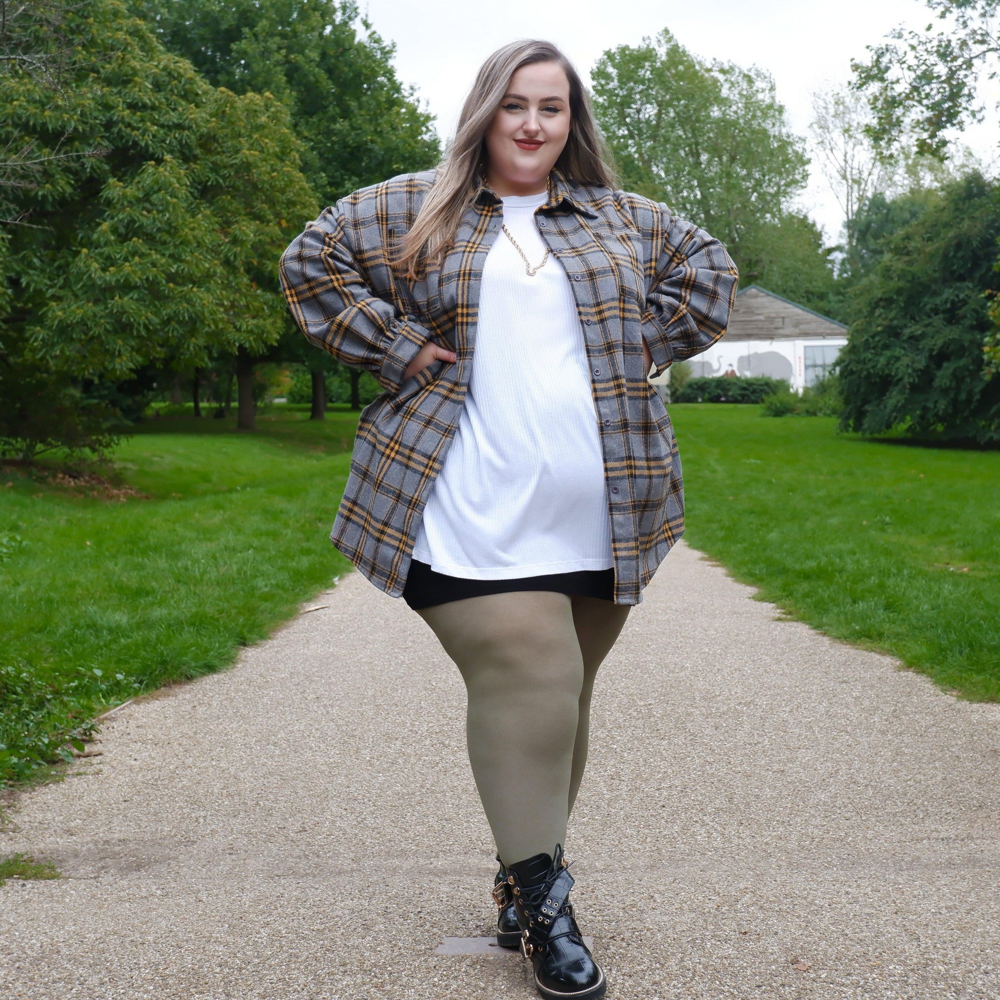 120 Denier Tights - Thicket - Snag