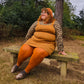 120 Denier Tights - Toffee Apple - Snag
