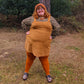 120 Denier Tights - Toffee Apple - Snag