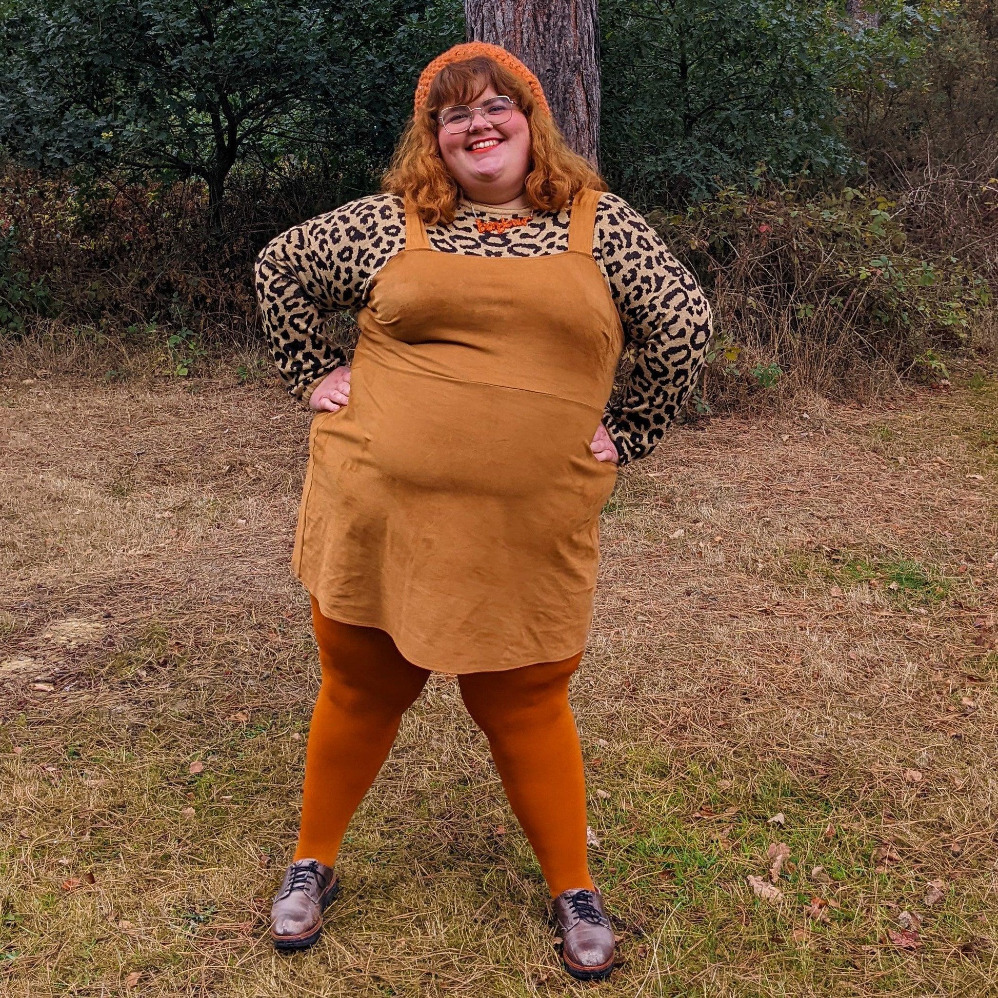 120 Denier Tights - Toffee Apple - Snag