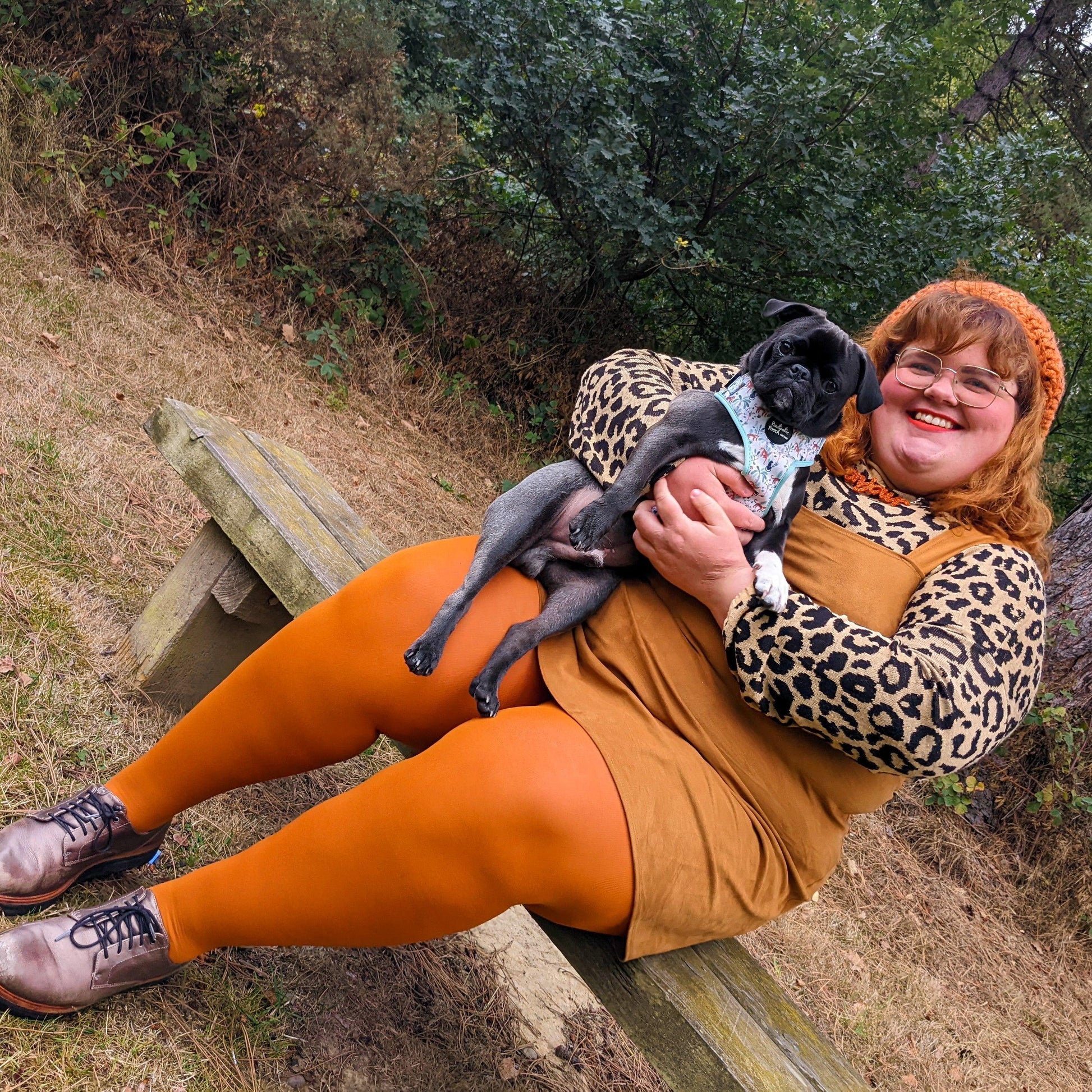 120 Denier Tights - Toffee Apple - Snag