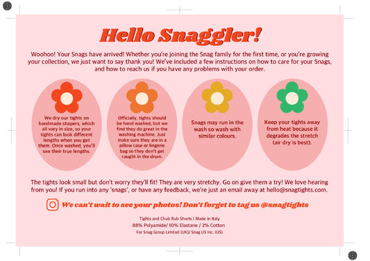 Colourful Multi-Style Postcard