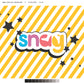 Hello Snaggler Postcard - Yellow