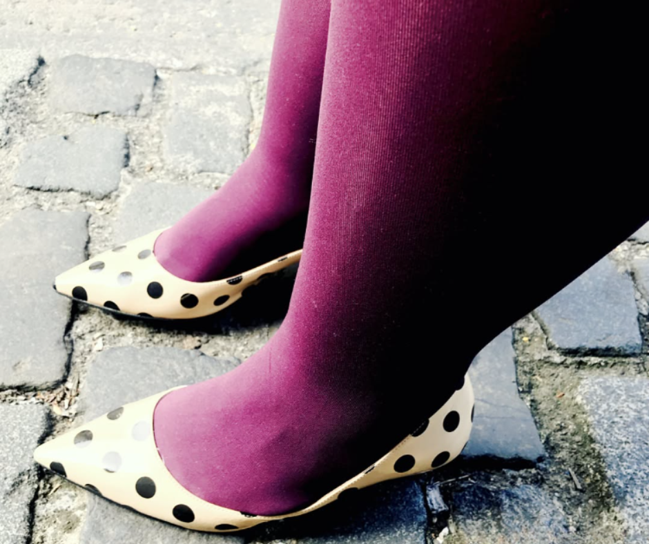 50 Denier Tights - Plum