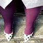 50 Denier Tights - Plum