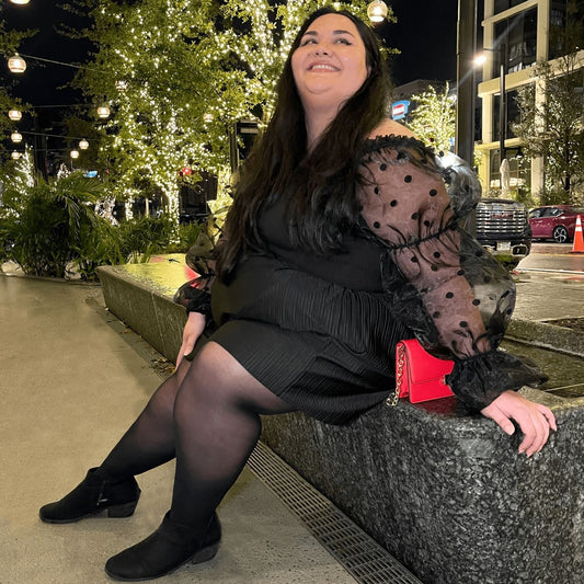 30 Denier Sheer Tights (V1) - Liquorice
