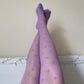 40 Denier Polka - Cassis de Violet - Snag