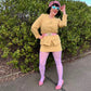 40 Denier Polka - Cassis de Violet - Snag