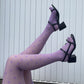 40 Denier Polka - Cassis de Violet - Snag