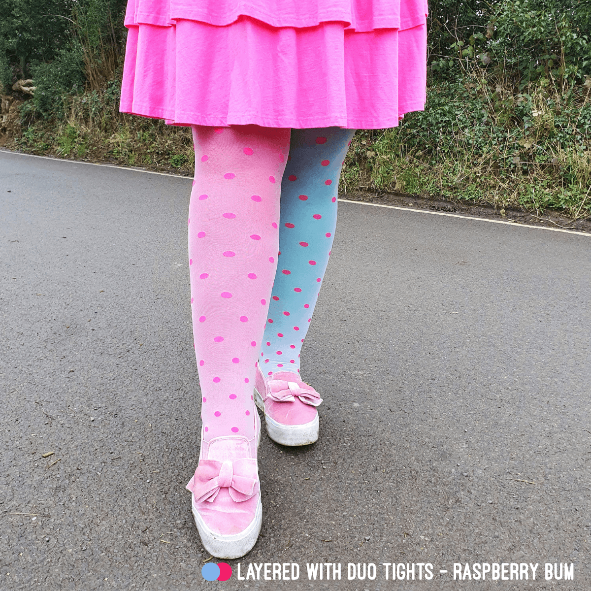 40 Denier Polka - Shortcake - Snag