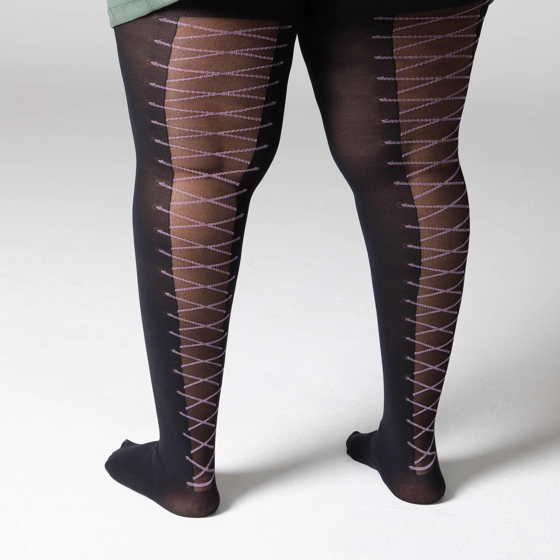 Tights - 40 Denier Tights - Tied Up