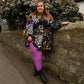 50 Denier Tights - Grape Escape - Snag