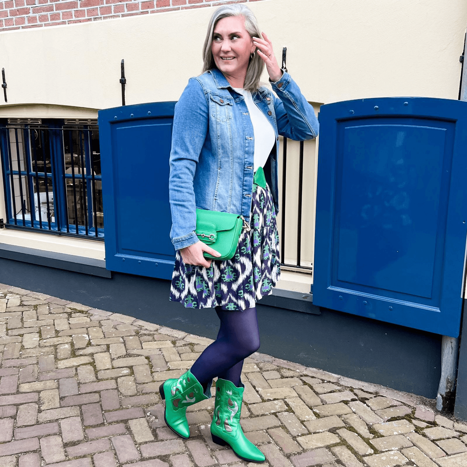 50 Denier Tights - Navy - Snag