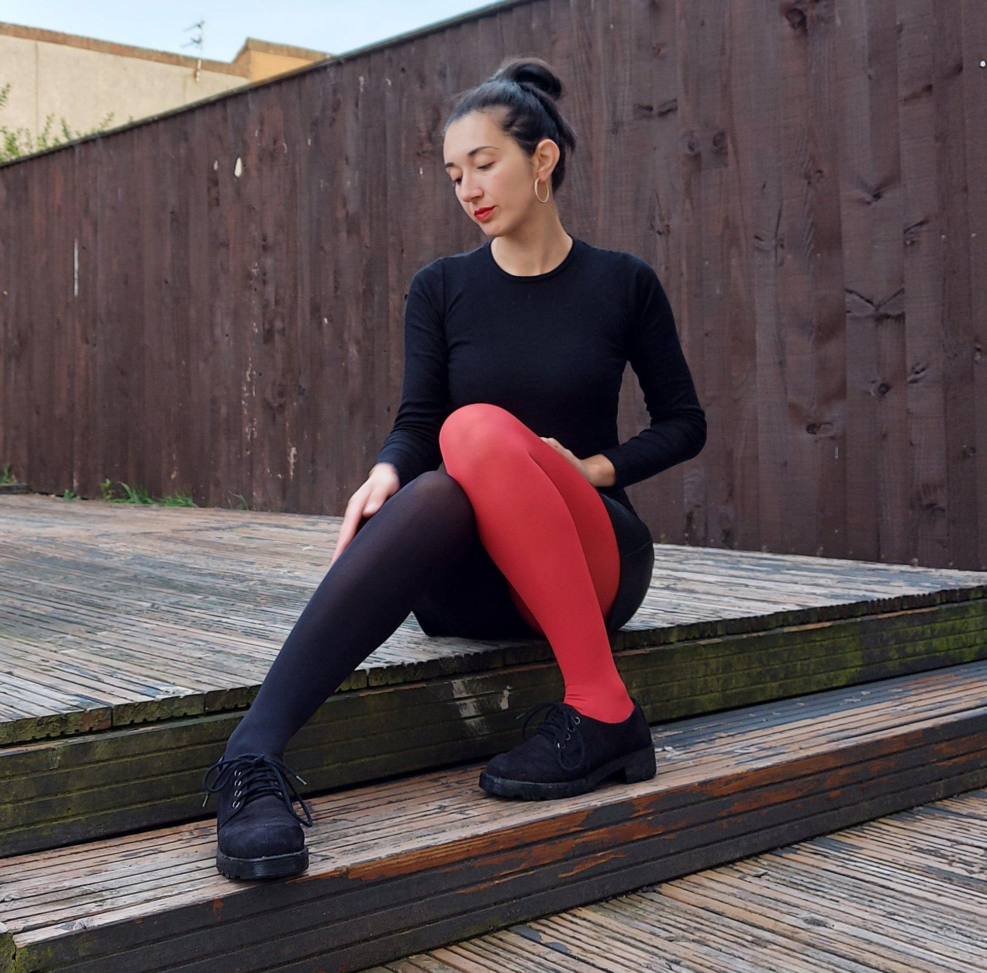 80 Denier Duo Tights - Shack - Snag