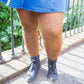 80 Denier Marl Tights - Spice Melange - Snag