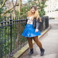 80 Denier Marl Tights - Spice Melange - Snag