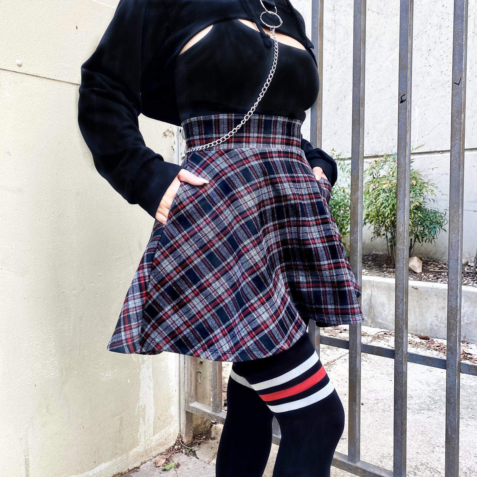 80 Denier Mock Garter - Avril - Snag