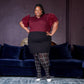 80 Denier Plaid Tights - Haggis - Snag