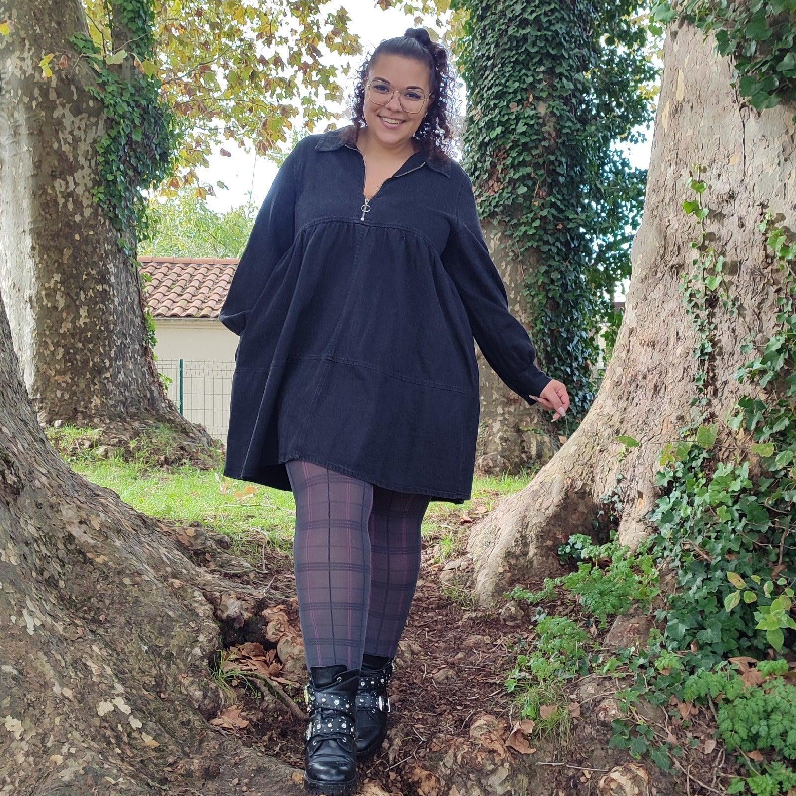 80 Denier Plaid Tights - Neeps - Snag
