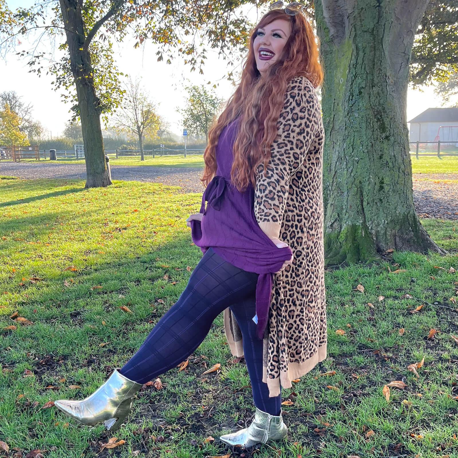 80 Denier Plaid Tights - Stovies - Snag