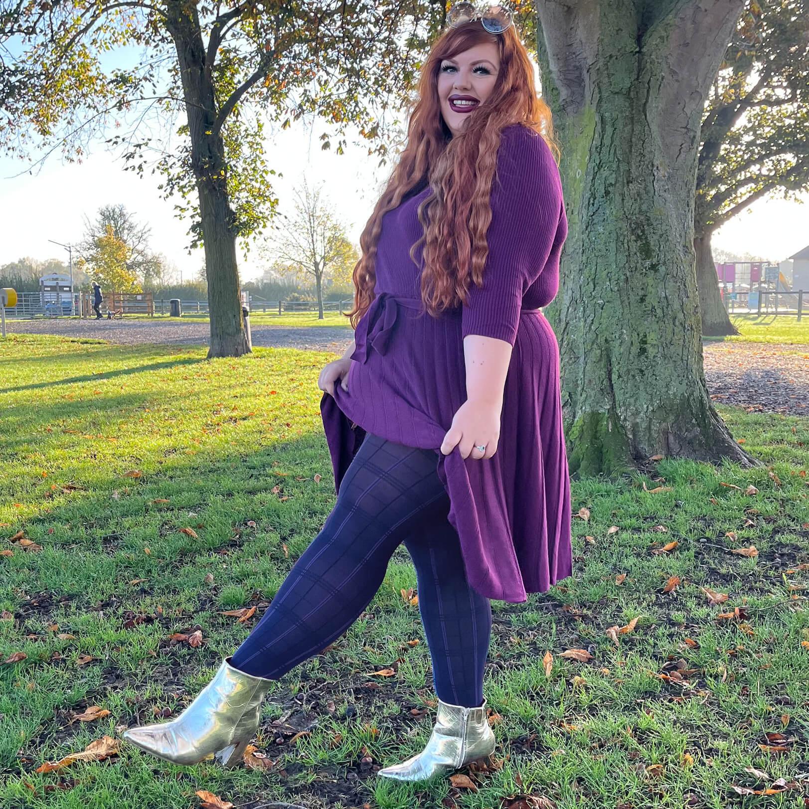 80 Denier Plaid Tights - Stovies - Snag