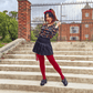 80 Denier Tights - Blood Red - Snag