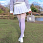 80 Denier Tights - Bunny - Parma Violet - Snag