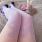 80 Denier Tights - Bunny - Parma Violet - Snag