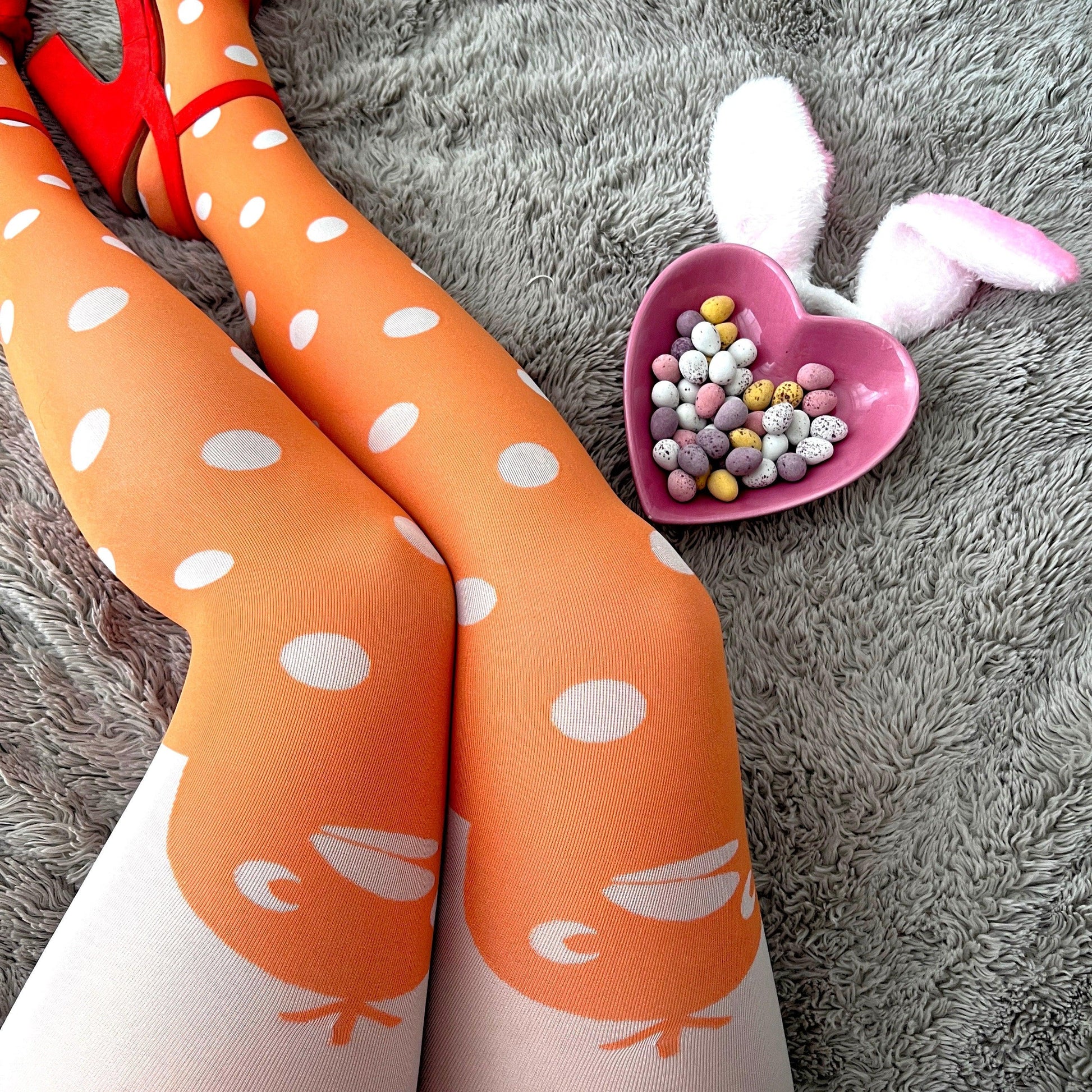 80 Denier Tights - Chick -Yolk - Snag