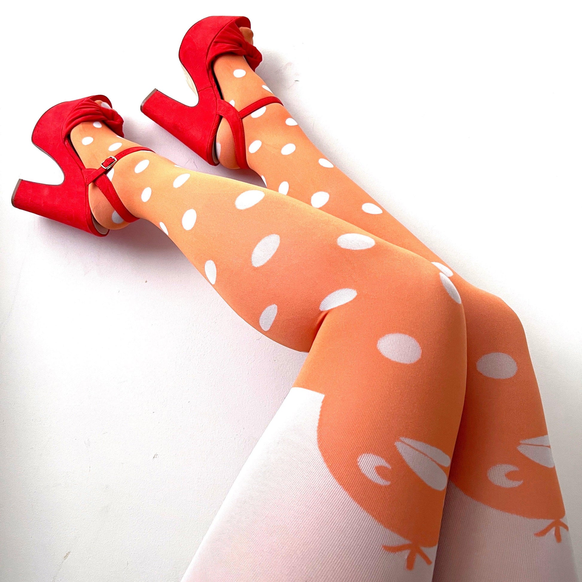 80 Denier Tights - Chick -Yolk - Snag
