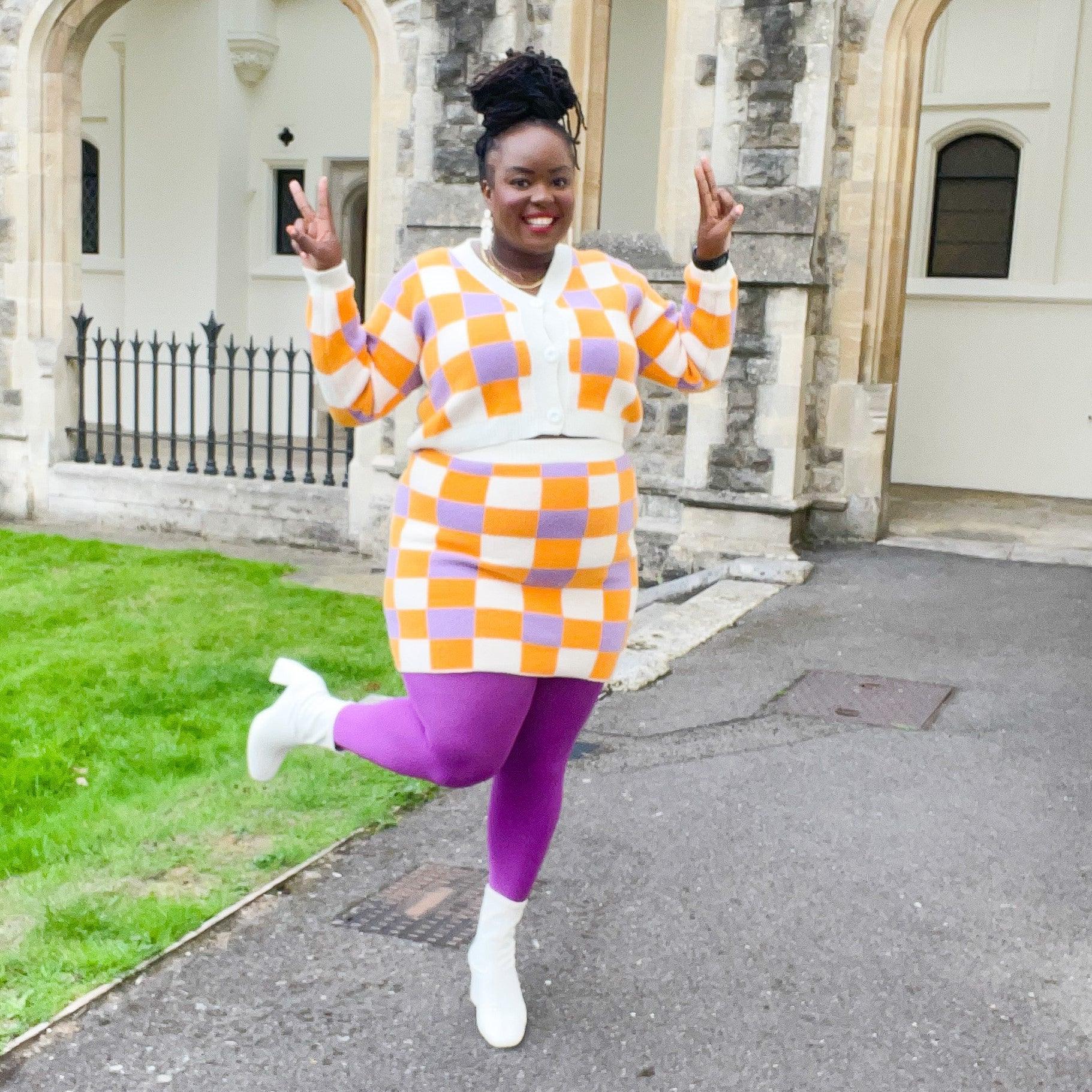 80 Denier Tights - Grape Escape - Snag