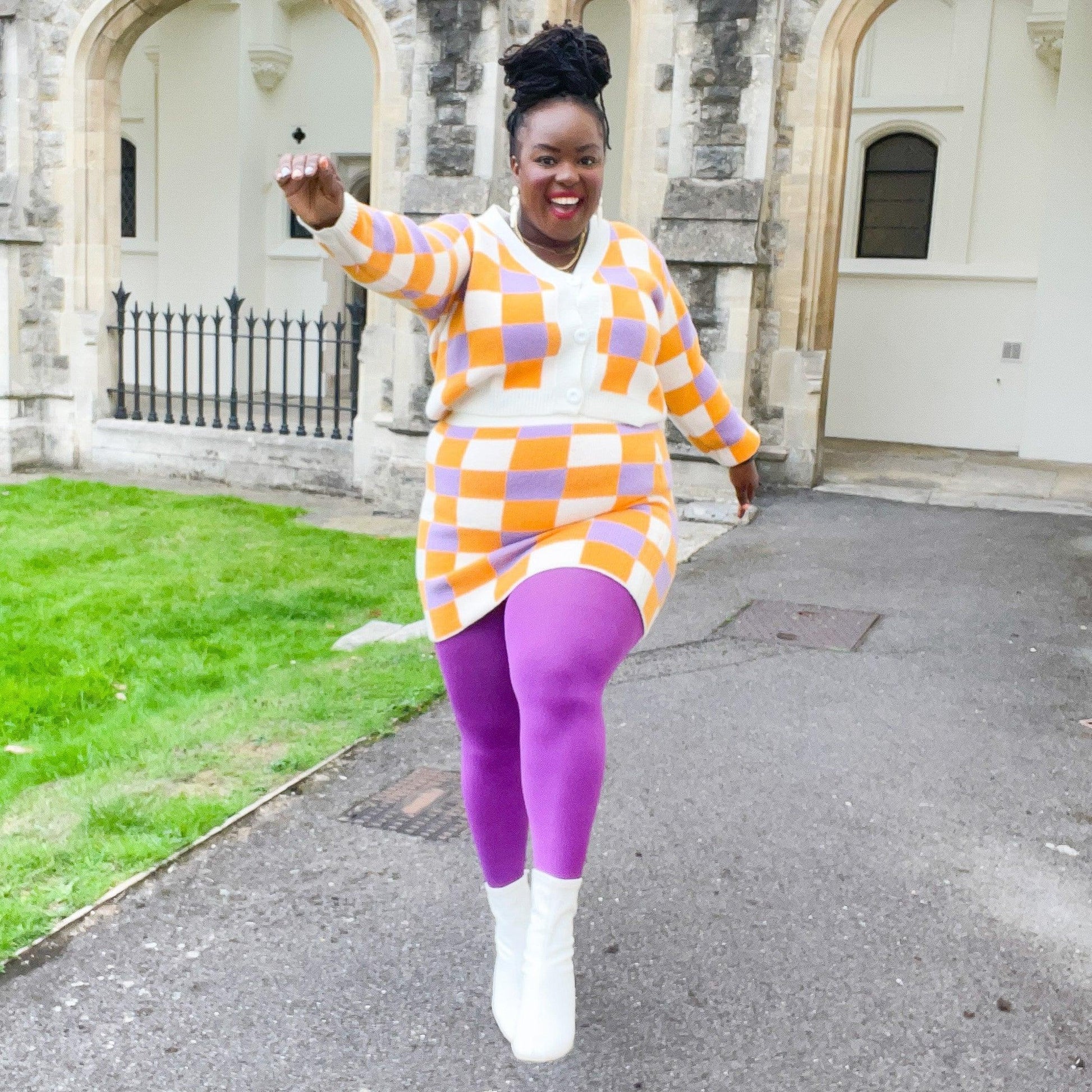 80 Denier Tights - Grape Escape - Snag