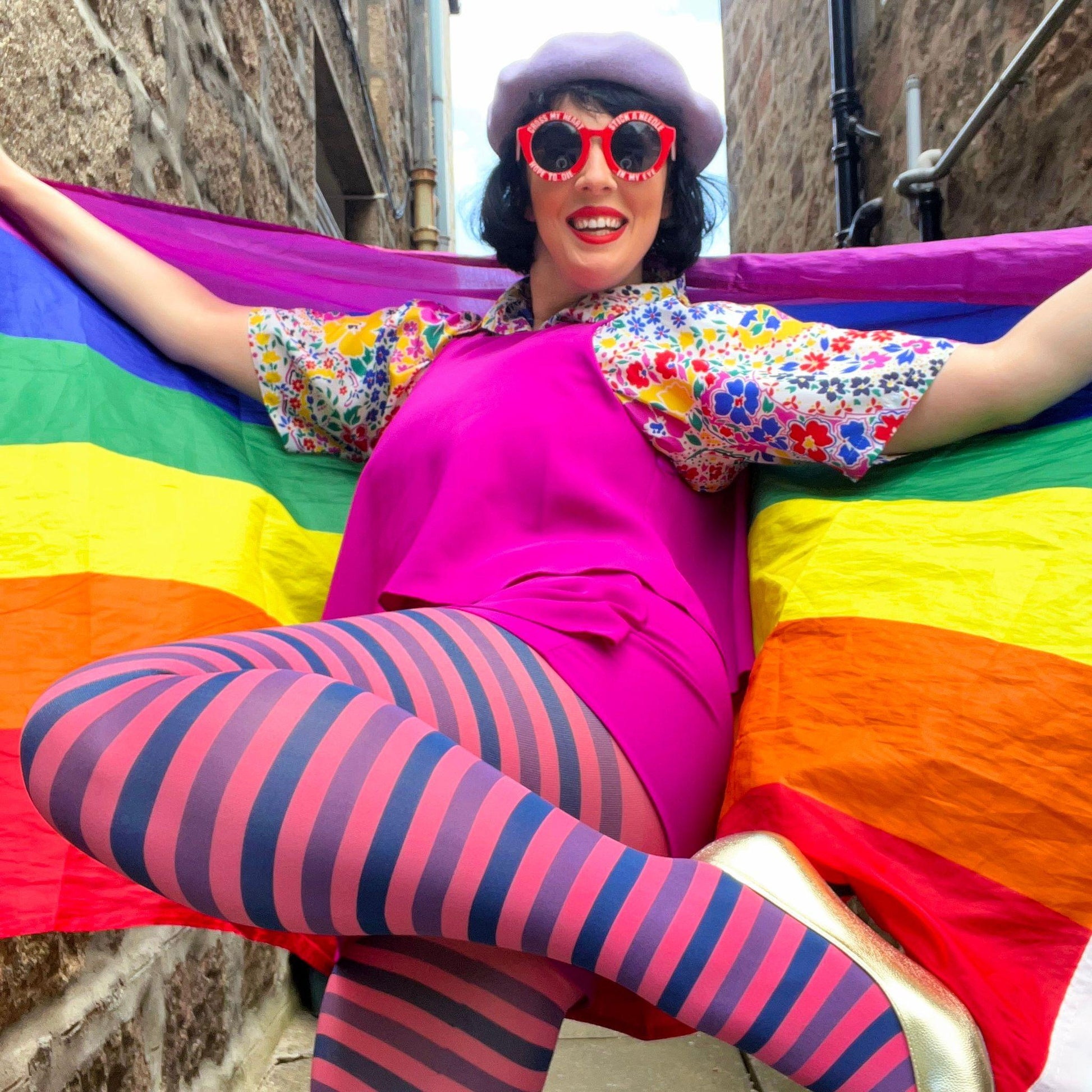 80 Denier Tights - Pride - Lili - Snag
