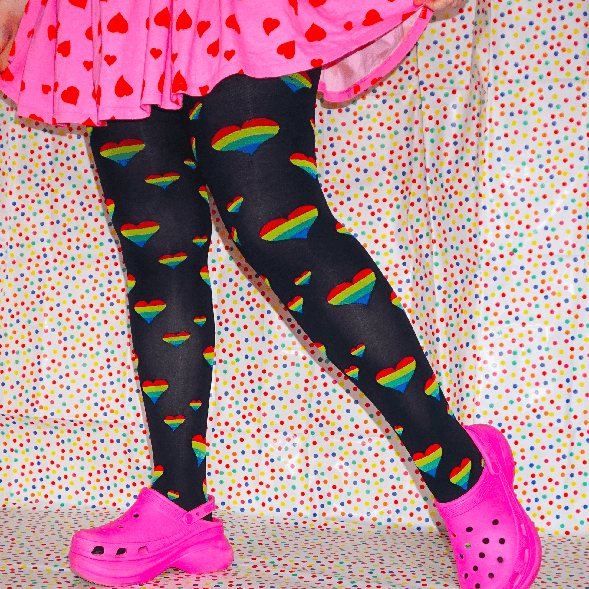 80 Denier Tights - Pride - Love is Love - Snag