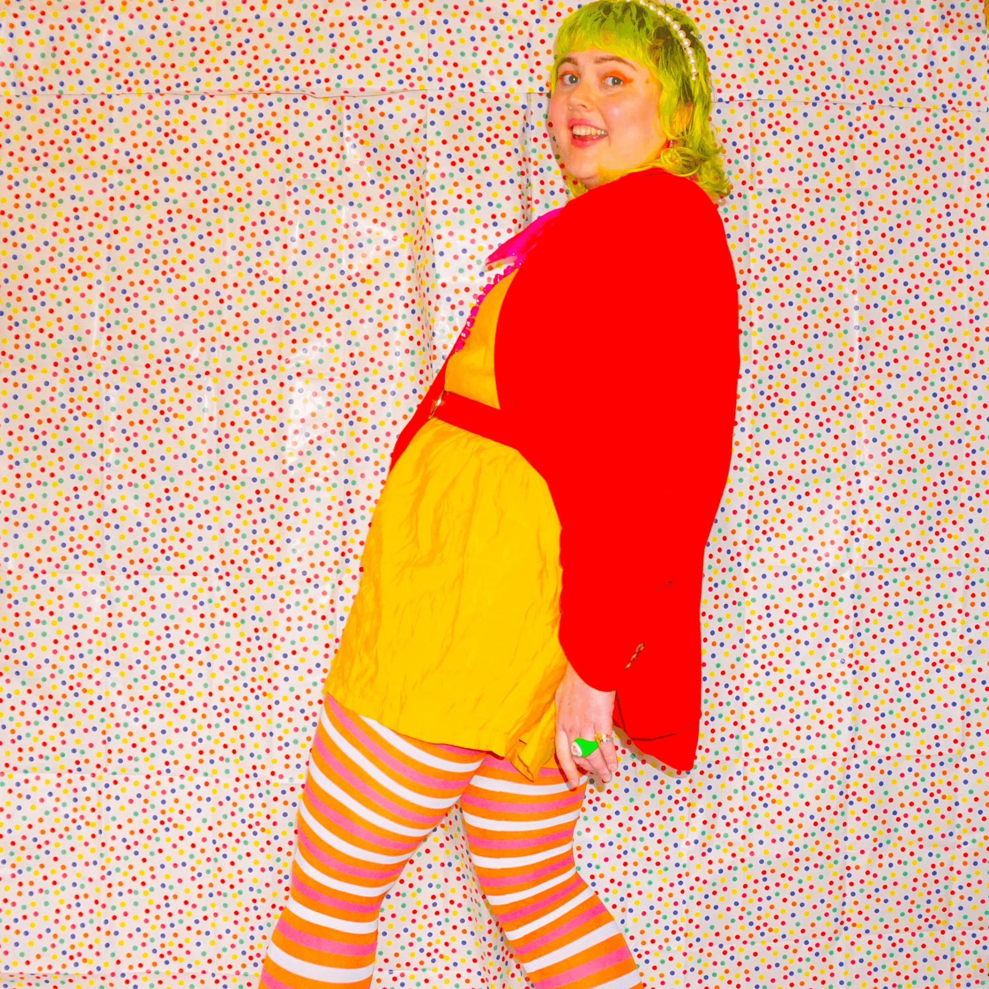 80 Denier Tights - Pride - Ruby - Snag