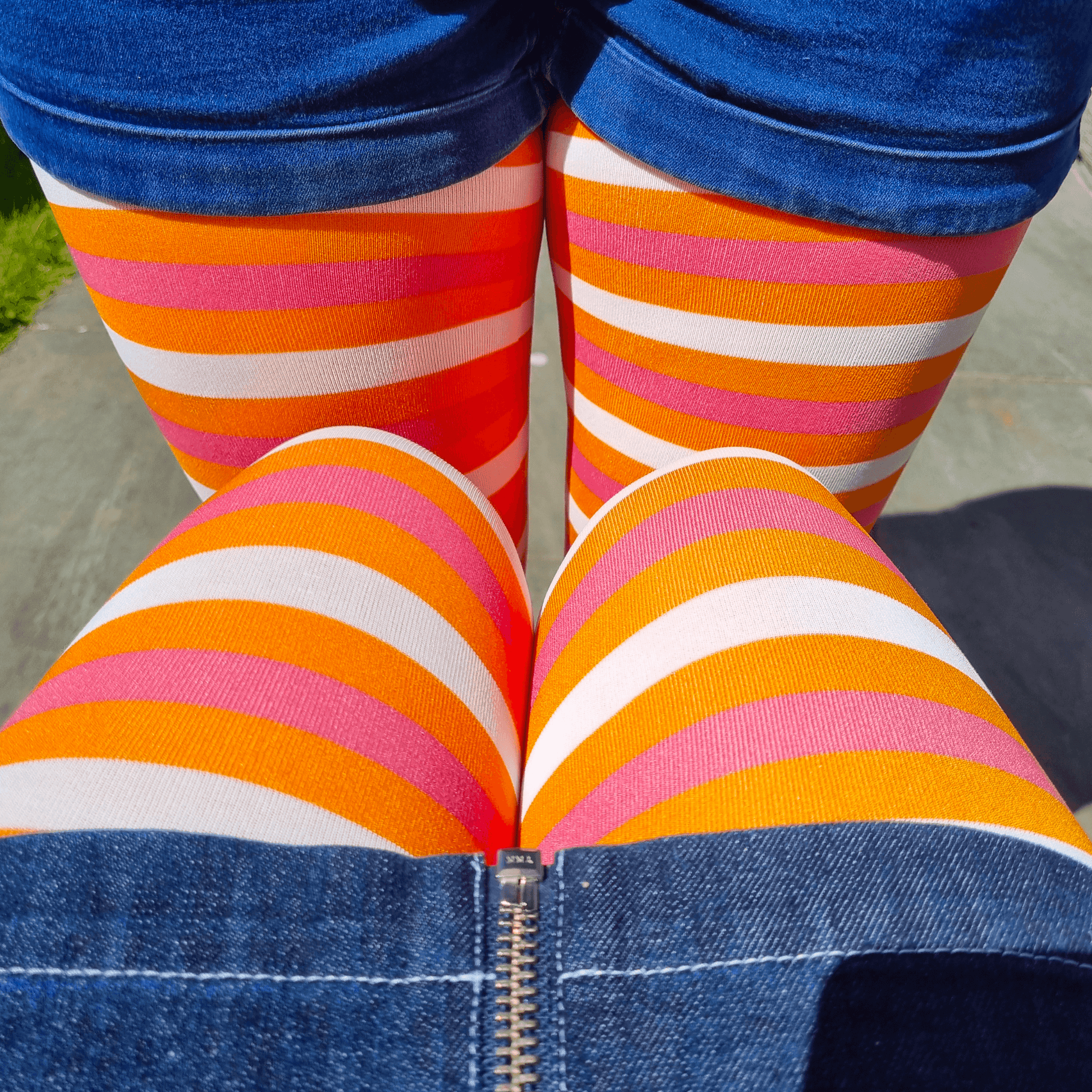 80 Denier Tights - Pride - Ruby - Snag