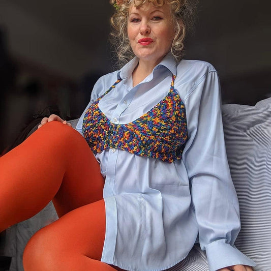 80 Denier Tights - Pumpkin Spice - Snag