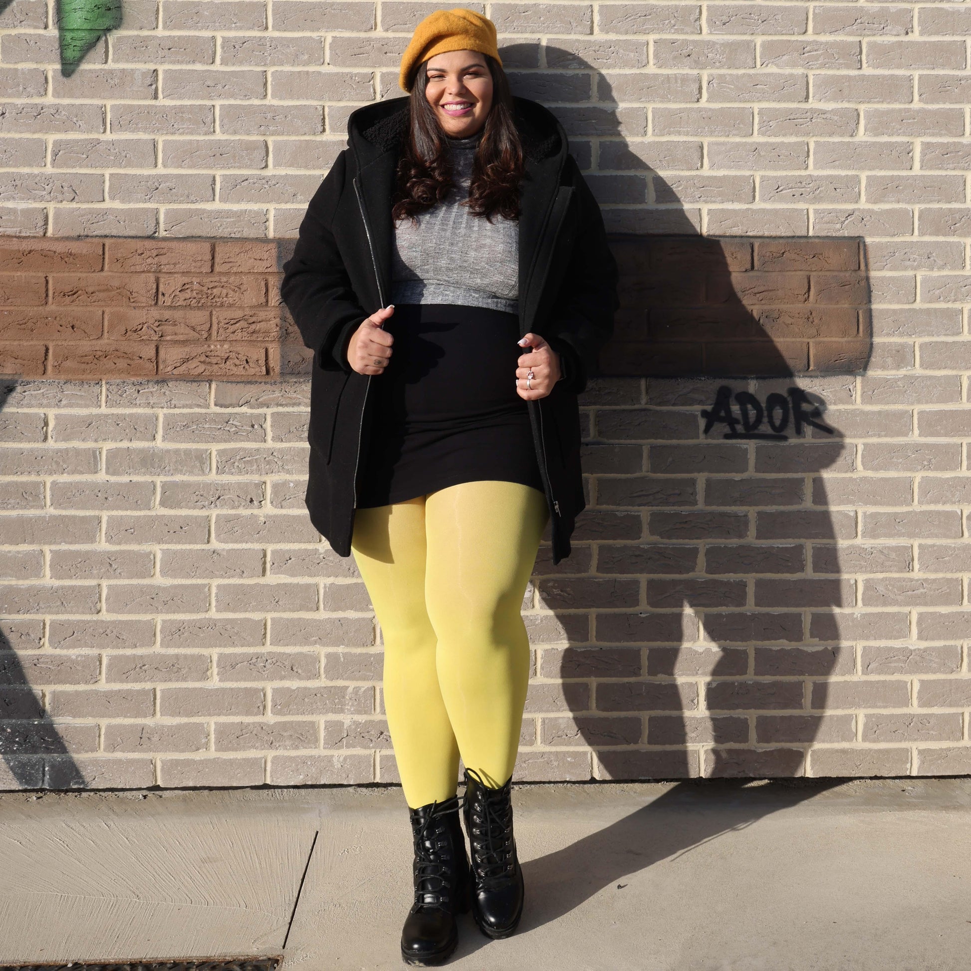 80 Denier Tights - Seahorse - Snag