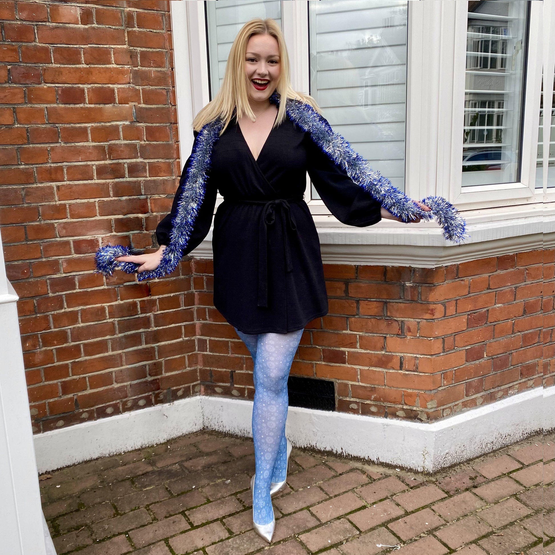 Tights - 80 Denier Tights - Sleigh All Day