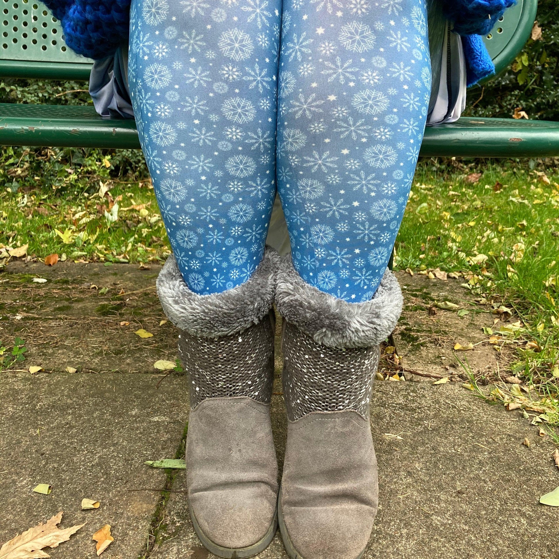 Tights - 80 Denier Tights - Sleigh All Day