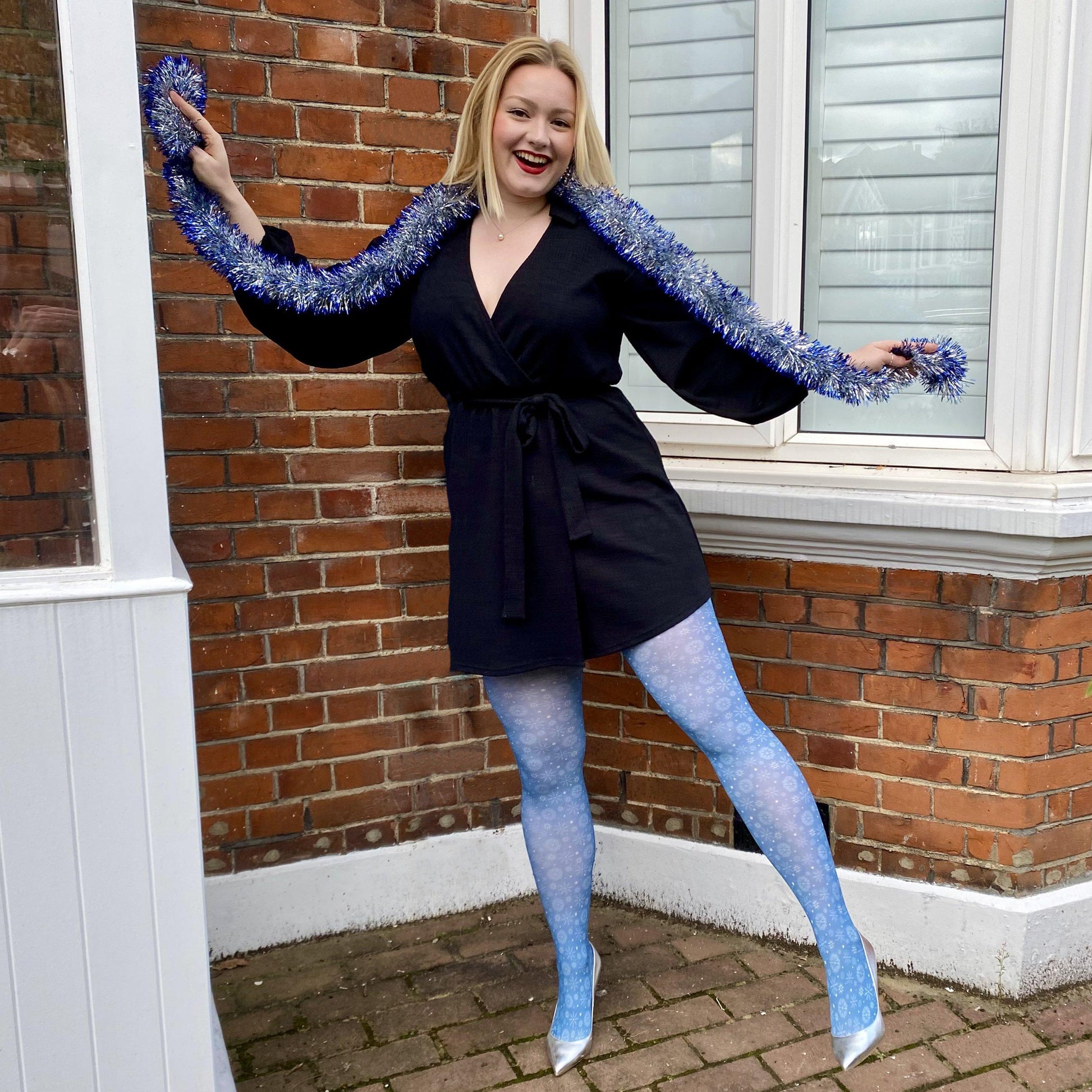 Tights - 80 Denier Tights - Sleigh All Day