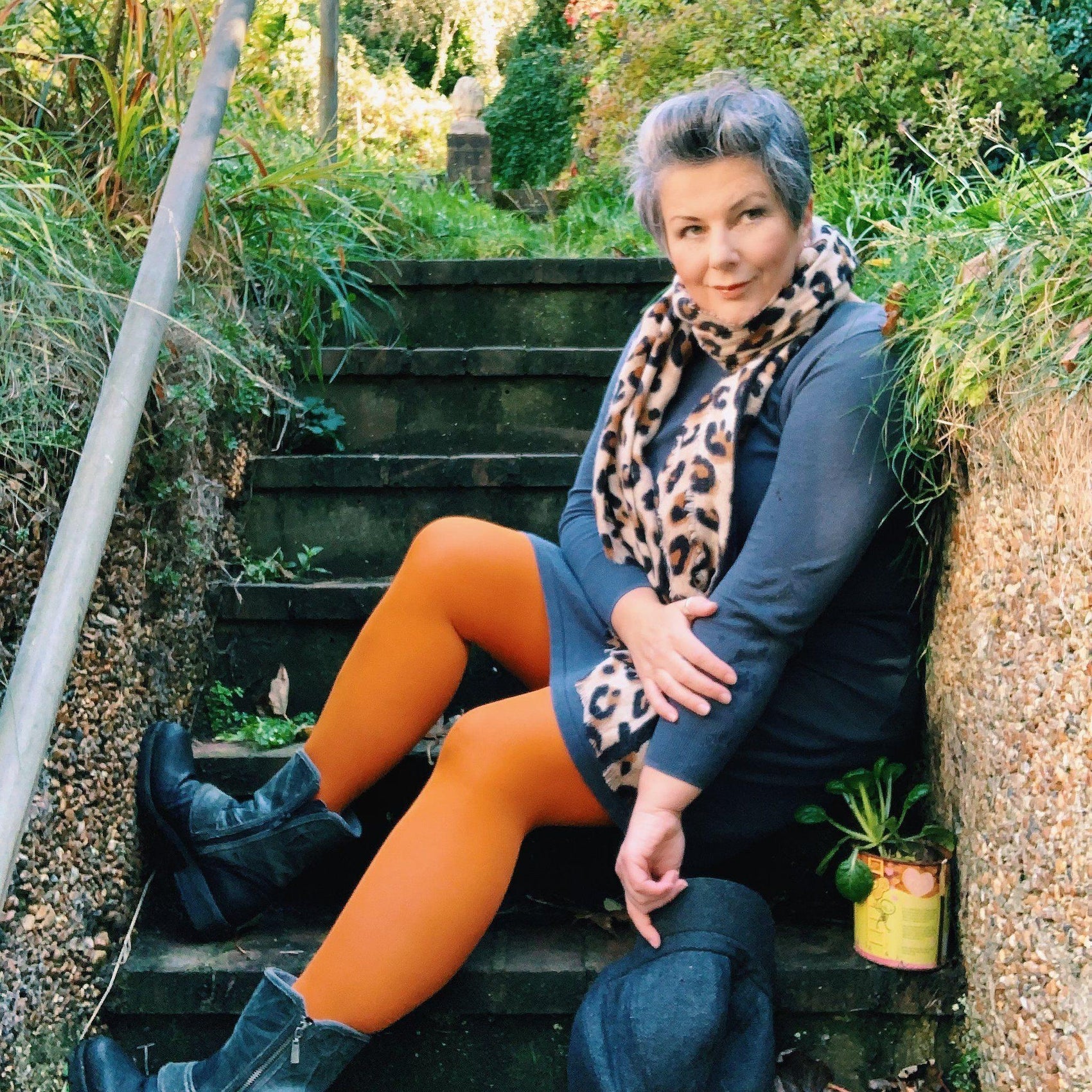 80 Denier Tights - Toffee Apple - Snag