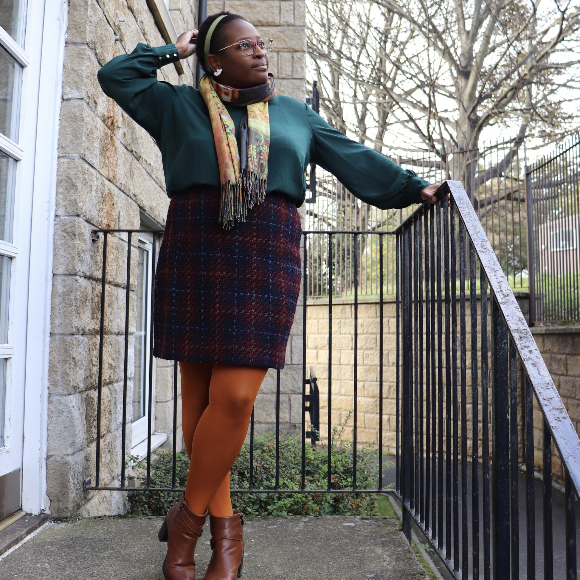 80 Denier Tights - Toffee Apple - Snag
