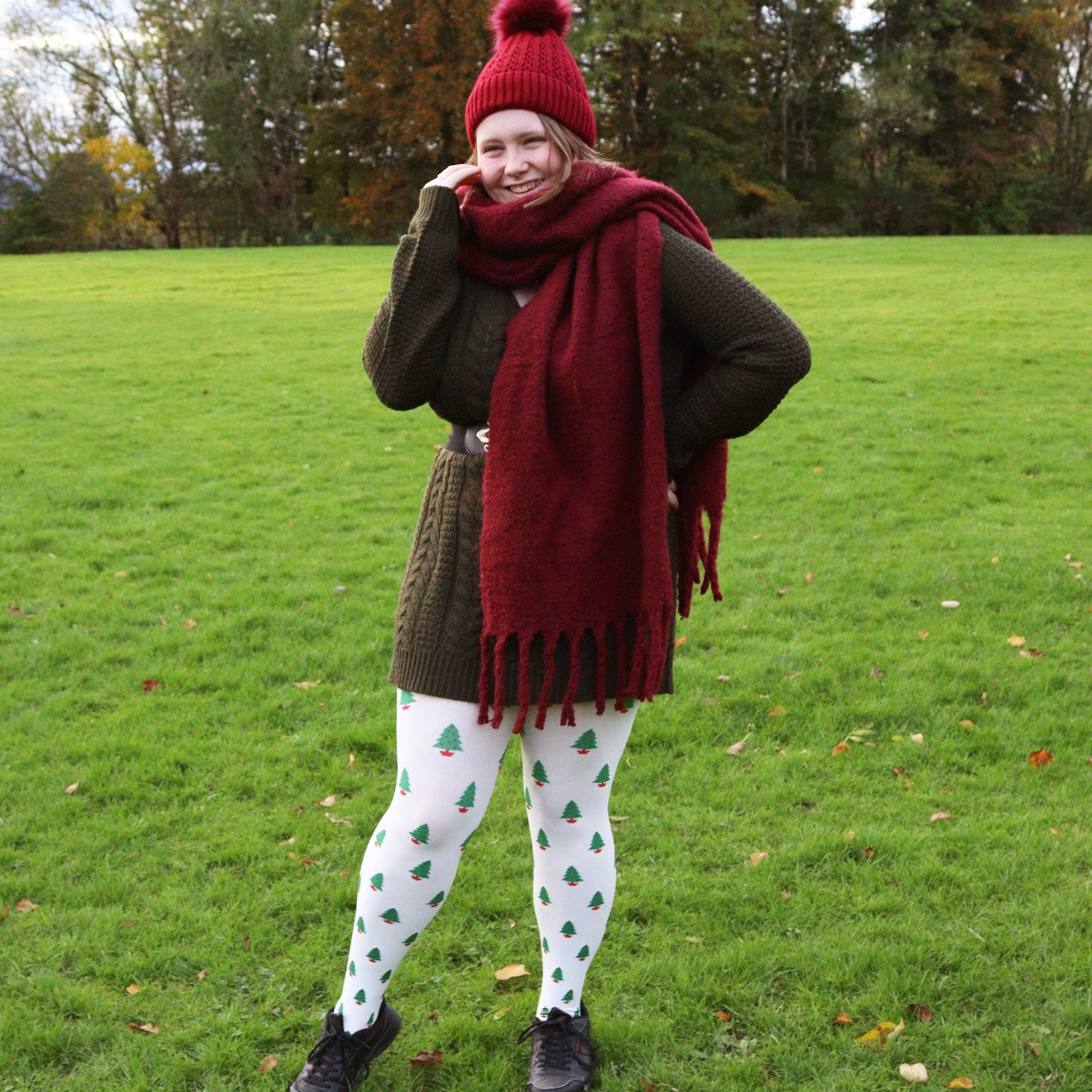 80 Denier Tights - Tree-mendous - Snag