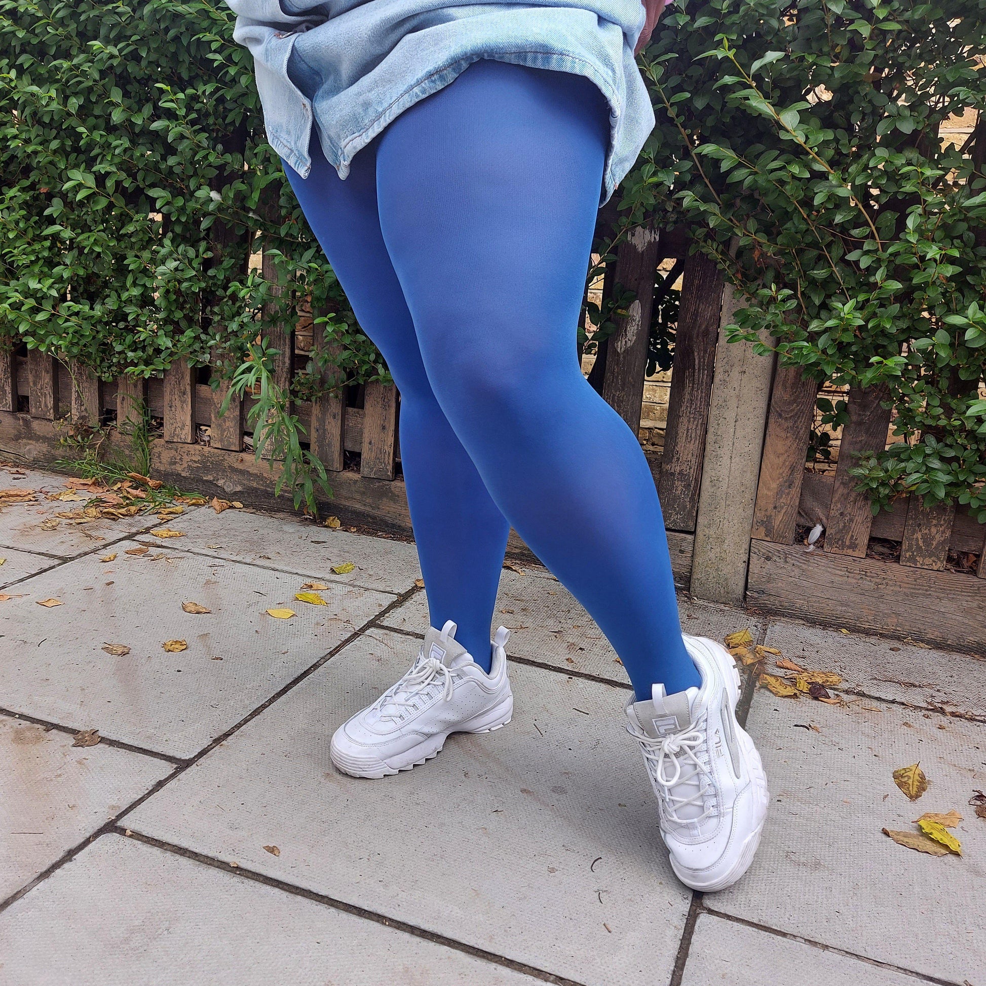 Tights - 80 Denier Tights - True Blue